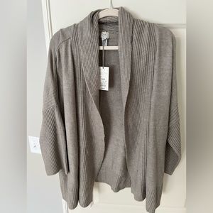 A New Day tan cardigan, NWT